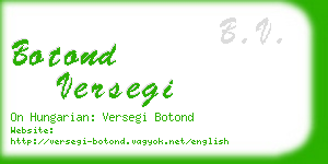 botond versegi business card